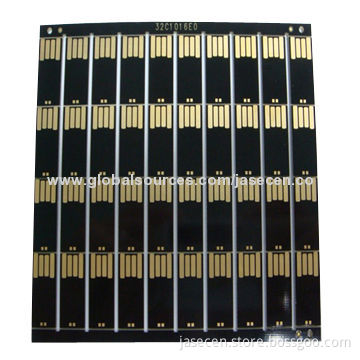 SD card PCB with customized design and black soldermask
